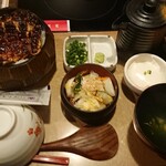 うなぎ屋たむろ多真 - ひつまぶし、特上(還元祭価格税込2,980円)、ご飯大盛サービス