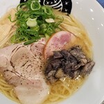 キラメキノトリ - 炭火焼き鶏乗せは嬉しいです！