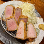 ぶた いながき - 上ヒレカツ定食　1,800円