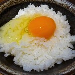 町田汁場 しおらーめん進化 本店 - たまごかけご飯