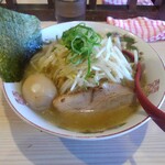 拉麺大公 - コク塩玉子 もやし増し