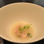 イチリン ハナレ - 九十九里の蛤をタイのジャスミンライスで炊いてます♪