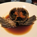 イチリン ハナレ - 上海蟹の紹興酒漬け（お店独自のブレンド紹興酒）　内子に外子がねっとりとして濃厚な味わいは激ウマ♬