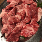 焼肉 やまかわ - 切り落としカルビ