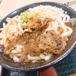 Hanamaru Udon Iasutaka Oten - 牛肉うどん(中)