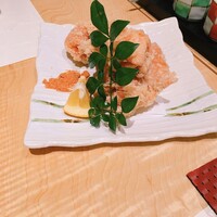 対馬のどぐろとイカ活き造り 博多 魚蔵 都ホテル店 - 鶏の唐揚げ