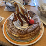 コメダ珈琲店 - シロノワール　プリン