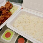 サッちゃん弁当  - 唐揚げ弁当（550円）
            