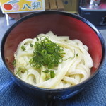 うどん（小）＋醤油、葱、生姜