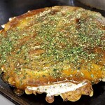 お好み焼き ちとせ - お好み焼き（豚肉ミックス）1000円