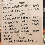 Izakaya Mana - 2020/01/11 おすすめメニュー