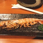 居酒屋 実菜 - 赤エビ塩焼