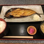 季膳房 - (料理)山安 鯖の一枚開き定食