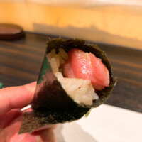 鮨 やまけん 銀座店 - 本マグロ大トロ巻き