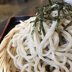 Yamauchi - 今回は刻み海苔が・・
      二八蕎麦です