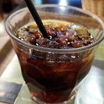 フレッシュネスバーガー - セットのアイスコーヒー