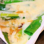 鉄板焼き　ぼんちゃん - ねぎ焼きアップ