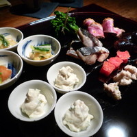 蕎麦懐石 無庵 - 点心盛り合わせ