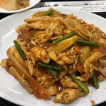 華林 - 鶏肉の四川辛子炒め