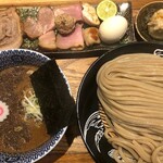 中華蕎麦 とみ田 - つけめん＋特選全部のせトッピング＋心の味焼売
