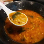 Yanagiya Ginjirou - ライスをスープに投入