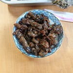 幸豊水産 - 料金に含まれる 牡蠣の佃煮