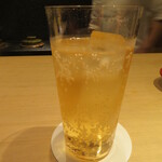 富小路 やま岸 - ジンジャエール