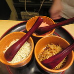 富小路 やま岸 - ご飯のお供　3種類