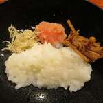 富小路 やま岸 - ご飯に合わせてみました～