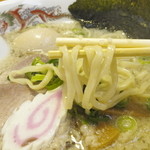 はまんど - 讃岐そばとはまんどは平麺です。