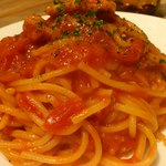 ワイン食堂 イナセヤ キッチン - タコのアラビアータ