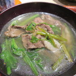 富小路 やま岸 - 熊と芹とクレソンと。。