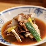 花いち - 牛肉と下仁田葱の鋤焼