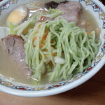 なにや - 翡翠麺クローズアップ＠麺菜：12月上旬