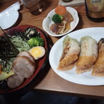 なにや - つけ麺と餃子