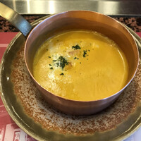 南海グリル 東店 - かぼちゃポタージュスープ
