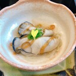 食彩どんぐり - 特産品の牡蠣の田楽風