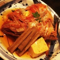 角さん - 金目鯛のかぶと煮。