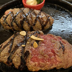 自家挽き炭焼きハンバーグ・ステーキ専門店 炭棟梁IORI - アップ