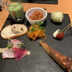 MILLE FIORI - 前菜盛り合わせ（ハーフ）（￥1200）