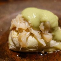ごだん 宮ざわ - 枝豆の焼き胡麻豆腐