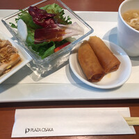 中国料理 大湖苑  - 小鉢 ( ´θ｀) 充実 トータル4点へ