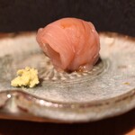 焼き鳥 とりら - ササミ昆布締め