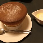 六盛　スフレ・カフェコーナー茶庭 - バニラ