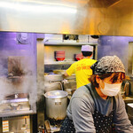 ラーメン 前田家 - 仲良いのかな！？