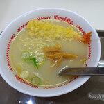 Sugakiya - 天ぷらラーメン450円