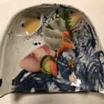 鰻はし本 - 鯉とうな刺し