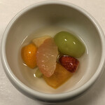 鰻はし本 - 萬膳焼酎シロップのデザート