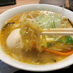 札幌味噌ラーメン専門店 けやき - 煮玉子ラーメン…税込1000円