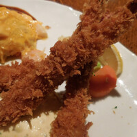 グリル満天星 麻布十番 新宿店 - 海老フライ；アップ